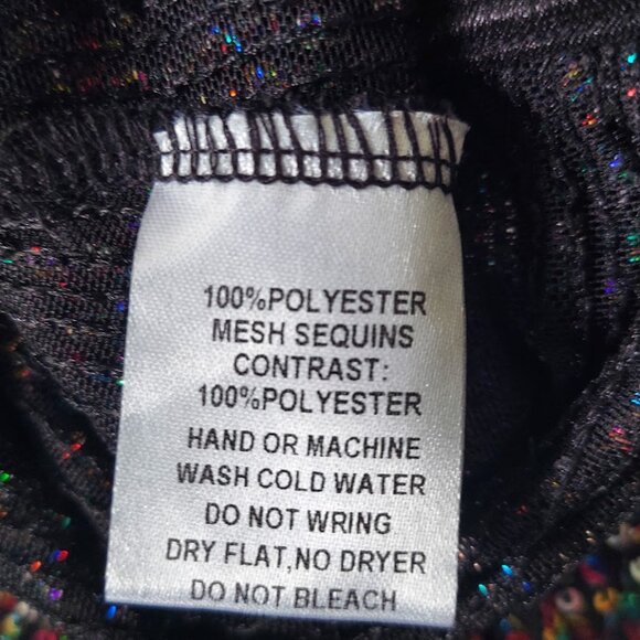 Altar'd State Women's Small Sequin Spaghetti Strap Tank Top Multicolor - Picture 8 of 8